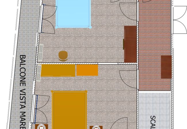 Appartement à Ponza - Turistcasa - Porto sicuro